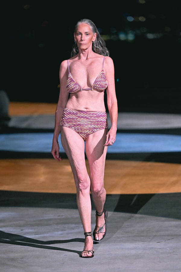 Acacia GIGI CROCHET TOP - RESORT 2025 Thistle