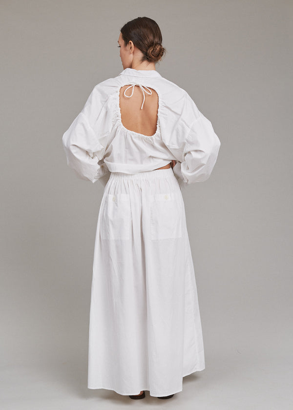 Acacia JIMMY SKIRT - SPRING 2025 White