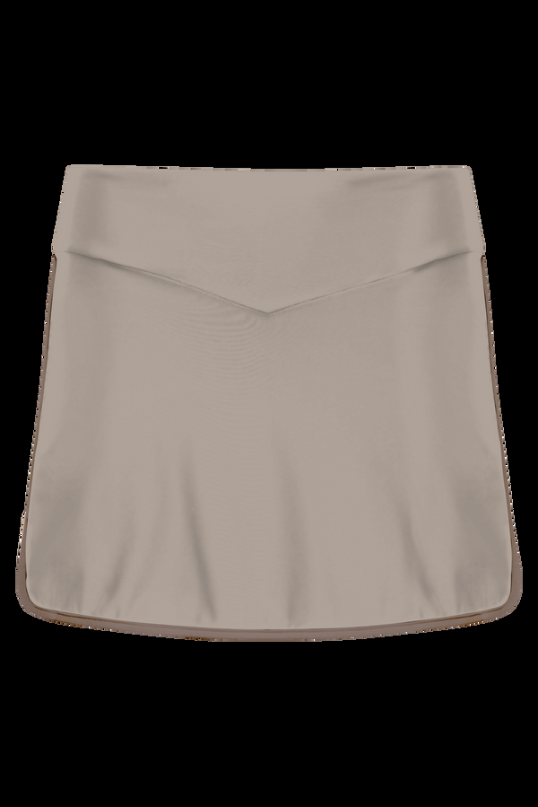 Acacia LANEY PIPED TENNIS SKIRT - RESORT 2024 Pebble