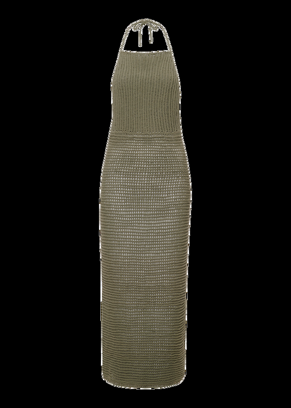 Acacia MEI CROCHET DRESS - SPRING 2025 Loden