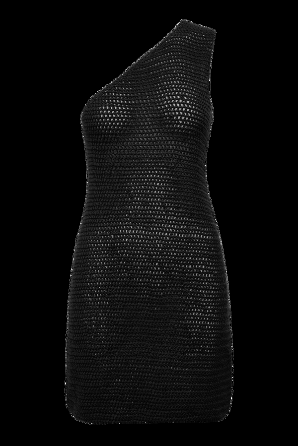 Acacia NYAH CROCHET DRESS - SUMMER 2025 Black