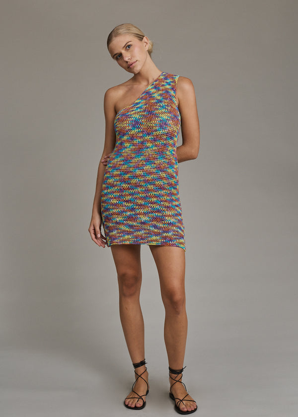 acacia NYAH CROCHET DRESS - SUMMER 2025 Black