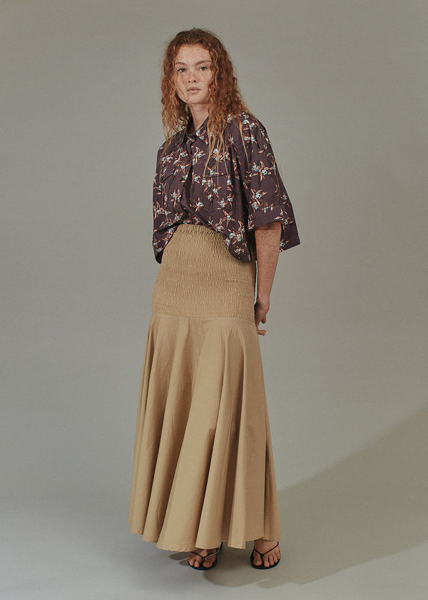 acacia OAXACA SKIRT - SUMMER 2023 Oyster