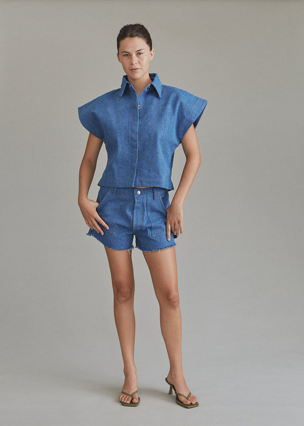 acacia OTIS SHORT - SPRING 2024 Medium Wash