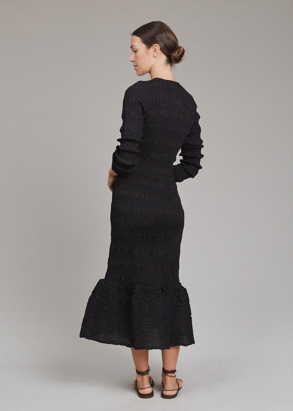 Acacia PETRA DRESS - SPRING 2025 Black