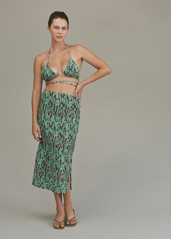 acacia RAVIE SKIRT - SUMMER 2024 Clementine