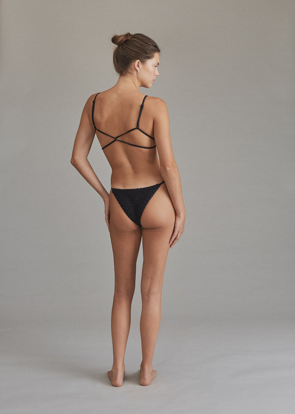 acacia SALÉ CROCHET BOTTOM - CORE 2024 Licorice