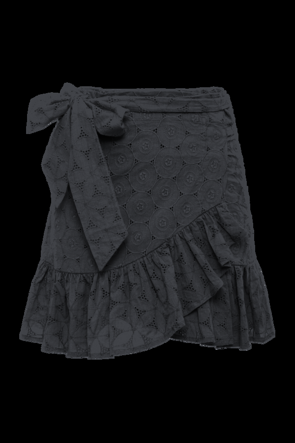 Acacia SIMONE EMBROIDERY SKIRT - SPRING 2024 Cafe