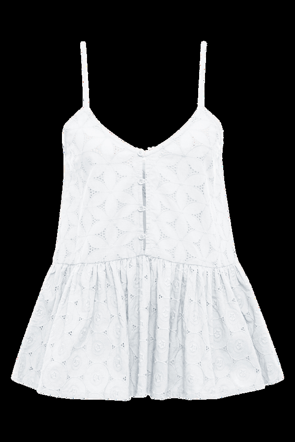 Acacia SOL EMBROIDERED TOP - SUMMER 2024 Pikake