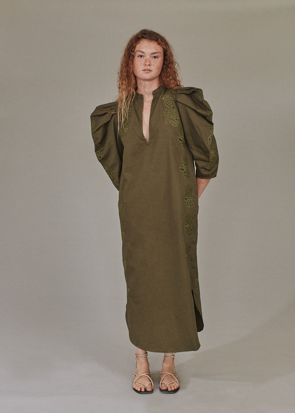 acacia VALENCIA DRESS - SPRING 2023 Oyster