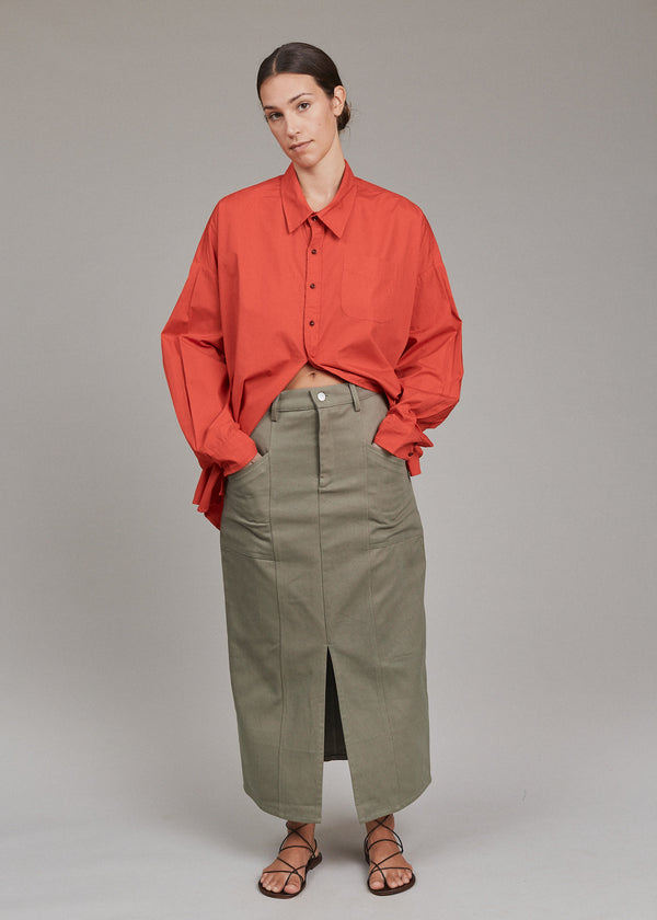 acacia WILLA TOP - SPRING 2025 Loden