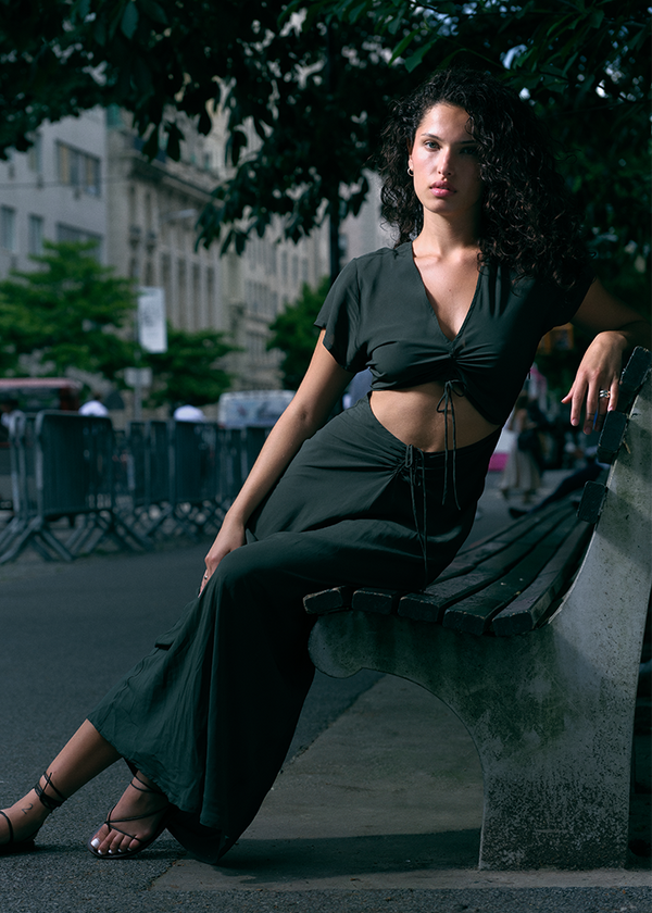 Acacia YARA DRESS - SUMMER 2025 Fir