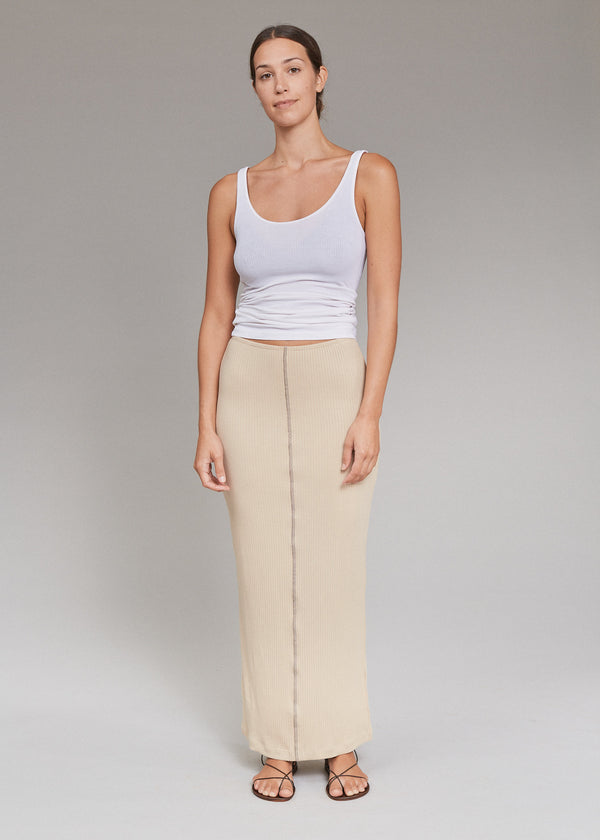 acacia ZAIN SKIRT - RESORT 2025 Smoke