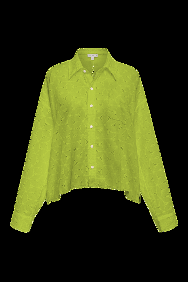 Acacia SCOUT EMBROIDERY TOP - FALL 2024 Bear Embroidery