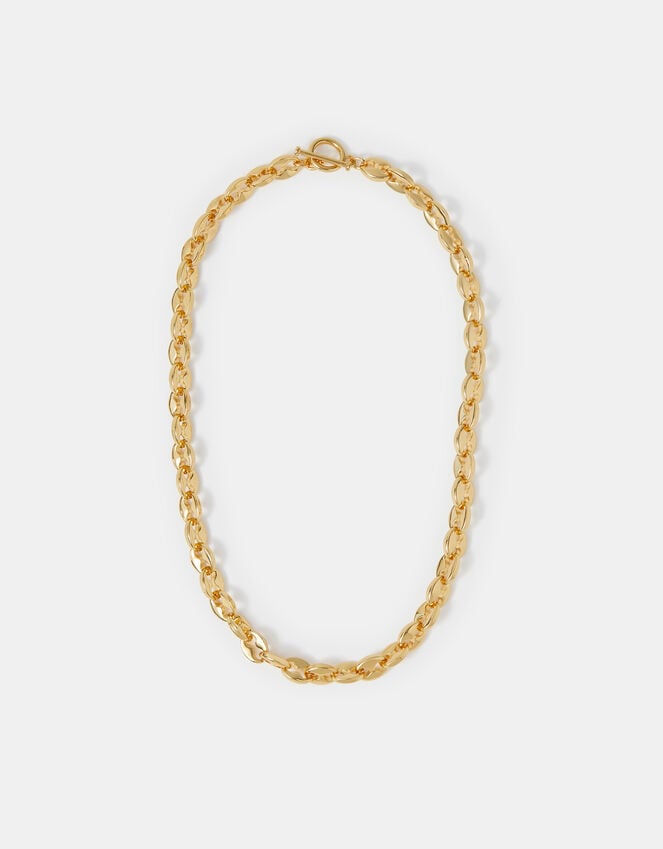 Accessorize 14ct Gold-Plated Chunky Link Chain Necklace