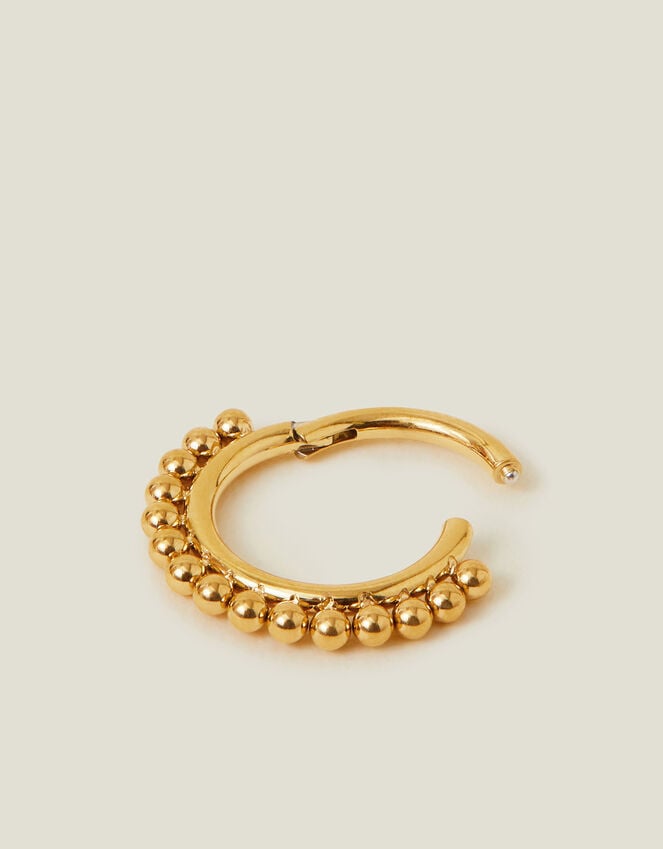 accessorize 14ct Gold-Plated Surgical Steel Septum Hoop