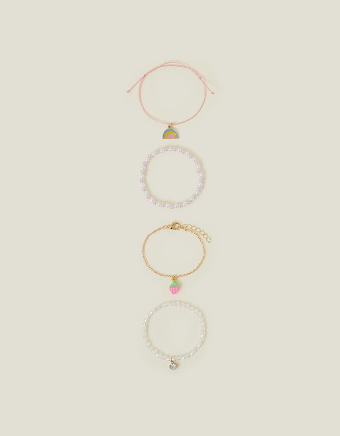 accessorize 4-Pack Girls Spring Friendship Bracelets