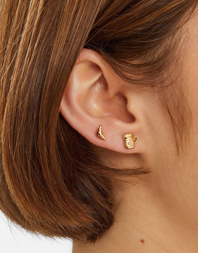 Accessorize 10-Pack Paris Stud Earrings