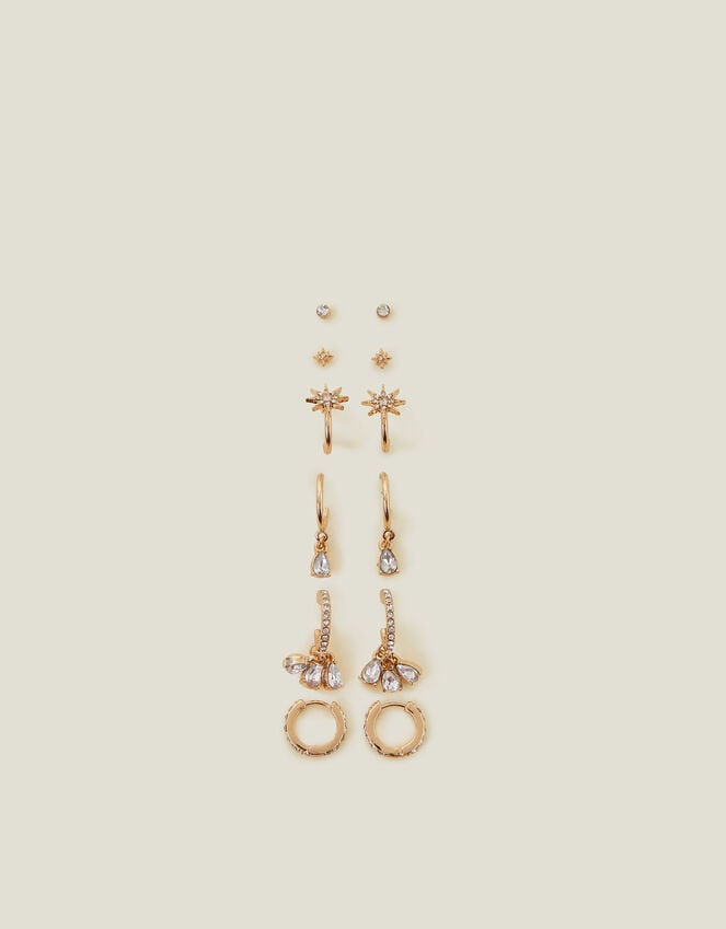 Accessorize 12-Pack Celestial Sparkle Earrings
