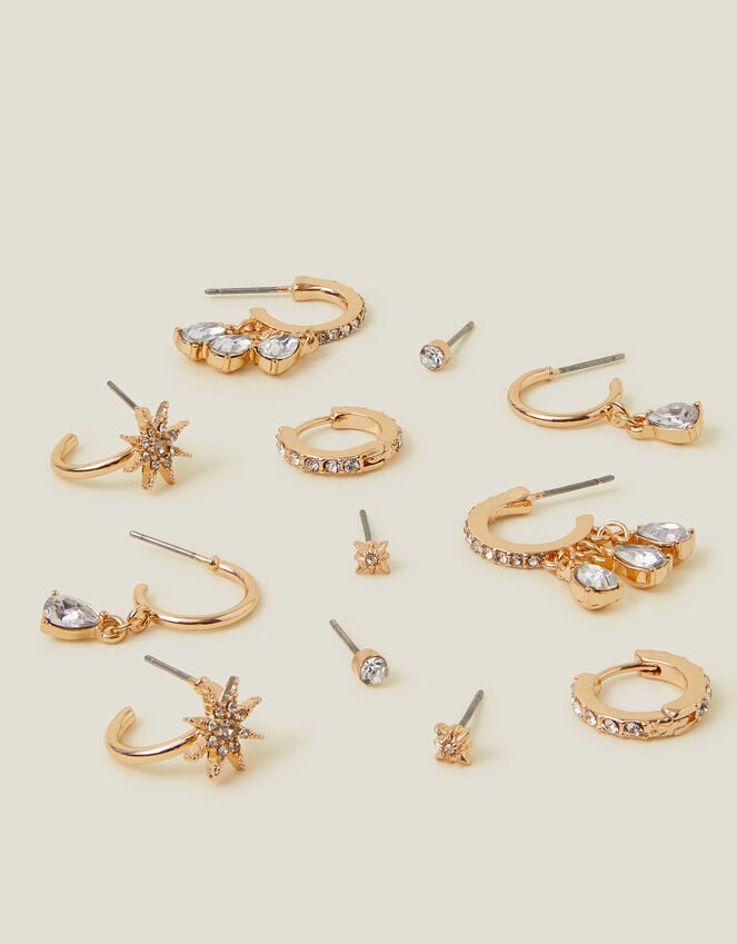 accessorize 12-Pack Celestial Sparkle Earrings