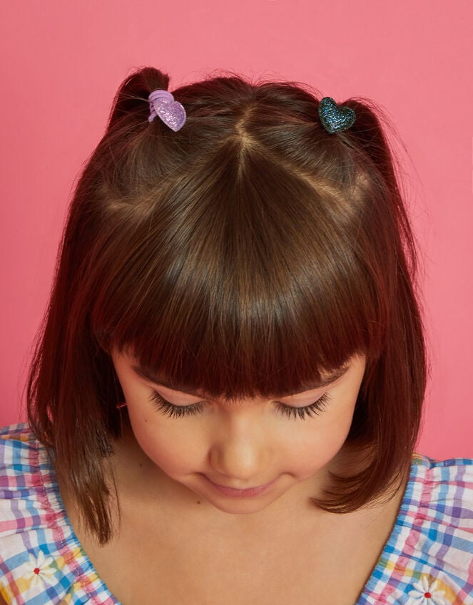 Accessorize 12-Pack Girls Heart Hair Bands