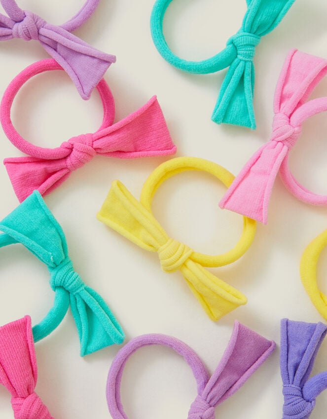 Accessorize 12-Pack Girls Mini Tie Hair Bands