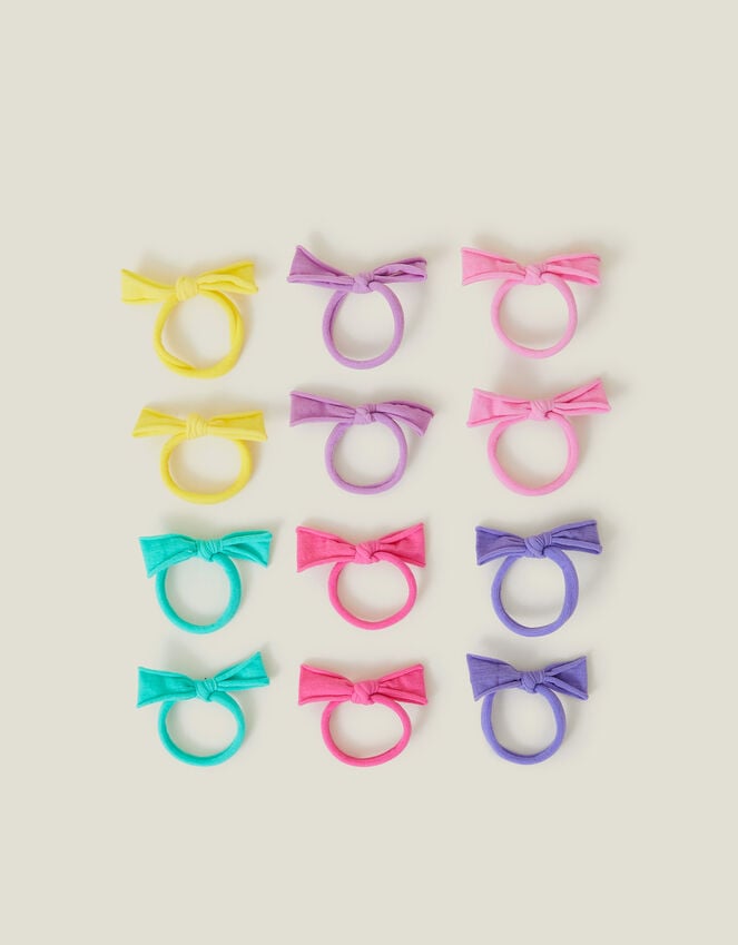 accessorize 12-Pack Girls Mini Tie Hair Bands