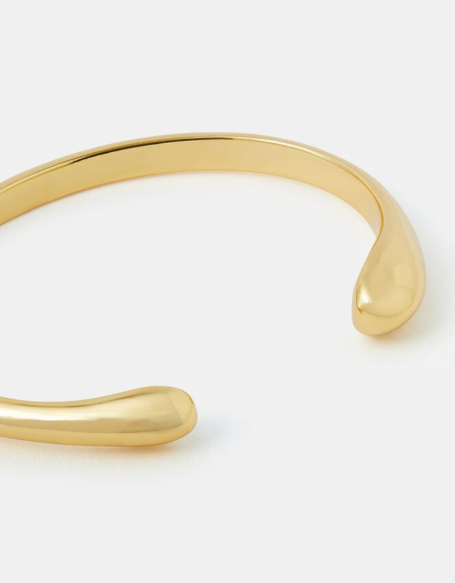 accessorize 14ct Gold-Plated Cuff Bracelet
