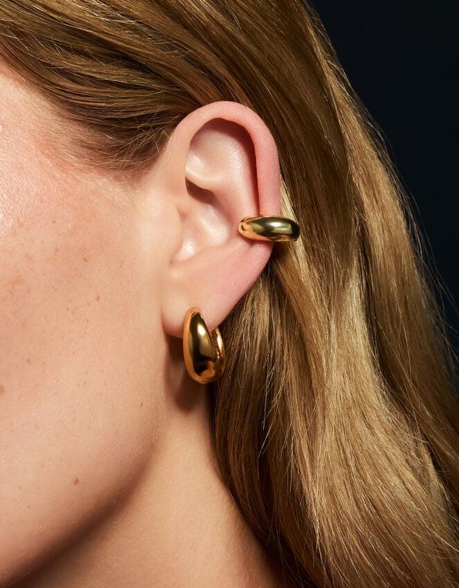 Accessorize 14ct Gold-Plated Lever Ear Cuff