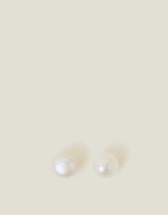 Accessorize 14ct Gold-Plated Pearl Earrings