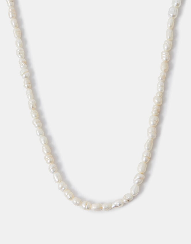 Accessorize 14ct Gold-Plated Seed Pearl Necklace