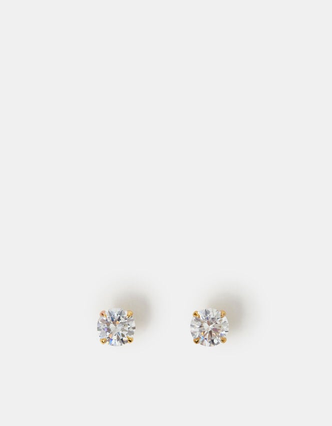 Accessorize 14ct Gold-Plated Simple Studs