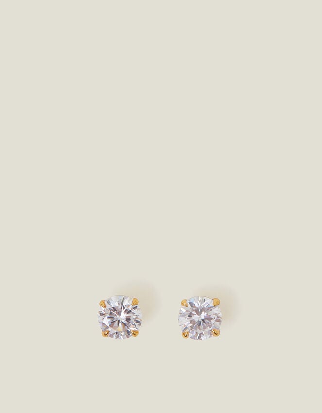 Accessorize 14ct Gold-Plated Simple Studs