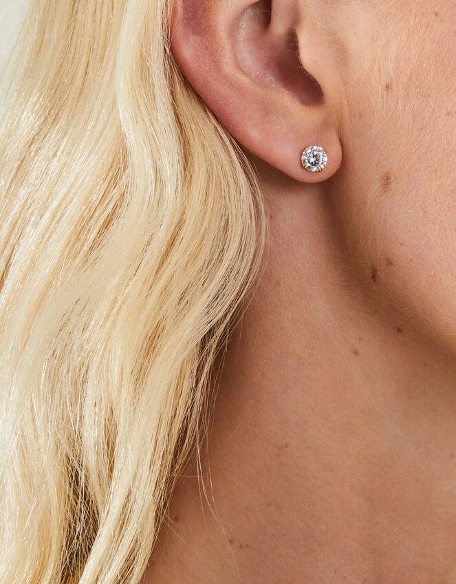 Accessorize 14ct Gold-Plated Simple Studs