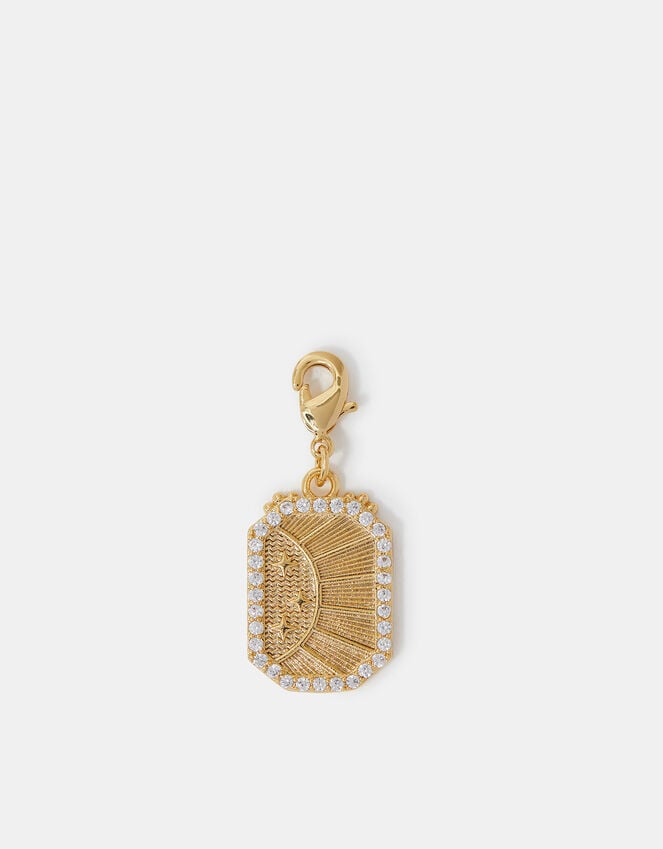 Accessorize 14ct Gold-Plated Sunray Charm
