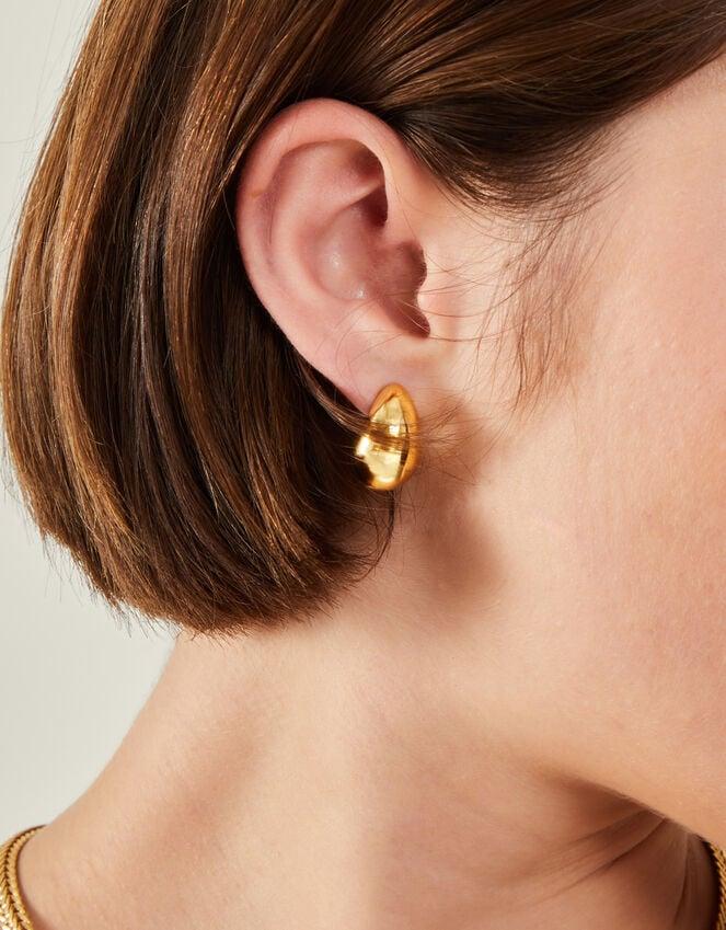 Accessorize 14ct Gold-Plated Teardrop Earrings