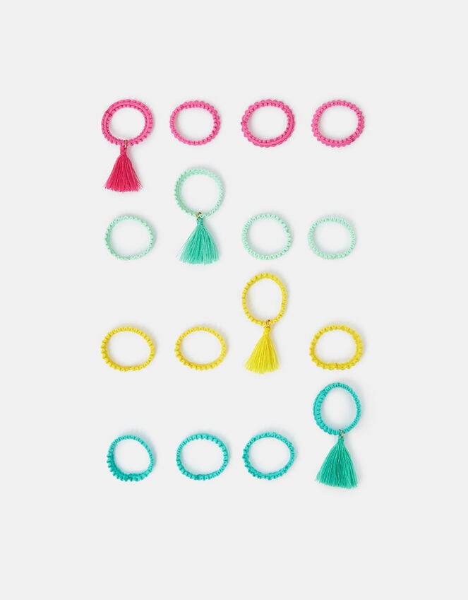 Accessorize 16-Pack Girls Tassel Hair Bands