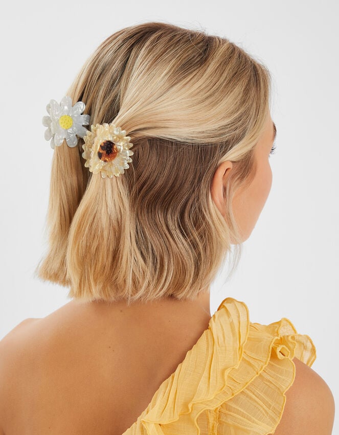 Accessorize 2-Pack Flower Claw Clips