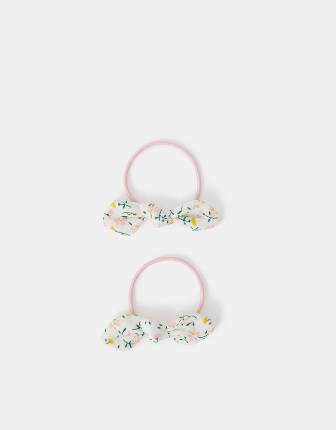 accessorize 2-Pack Girls Floral Bow Hairbands
