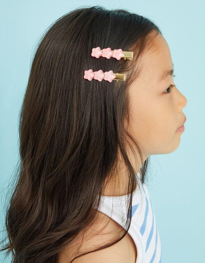 accessorize 2-Pack Girls Glitter Star Hair Slides