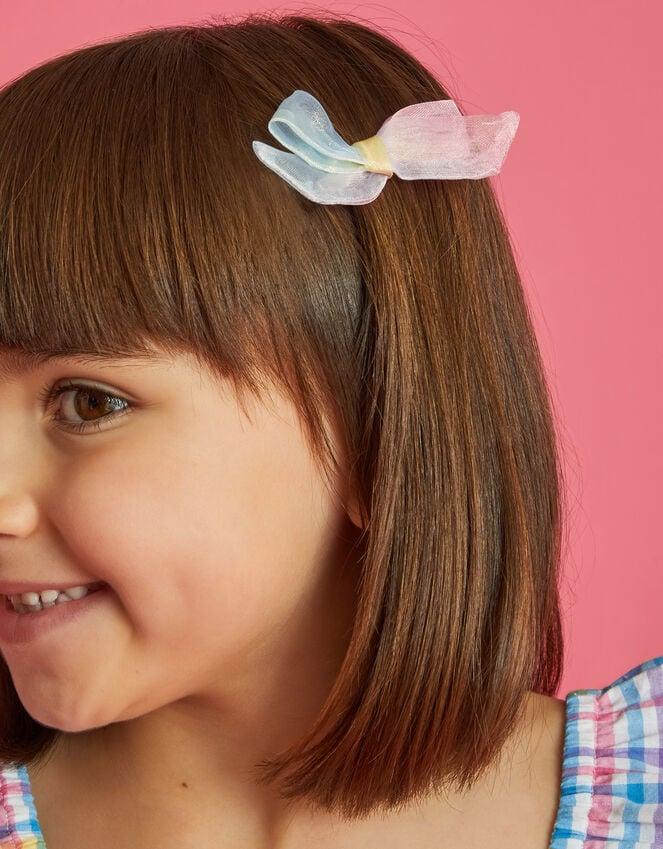 Accessorize 2-Pack Girls Ombre Bow Hair Clips