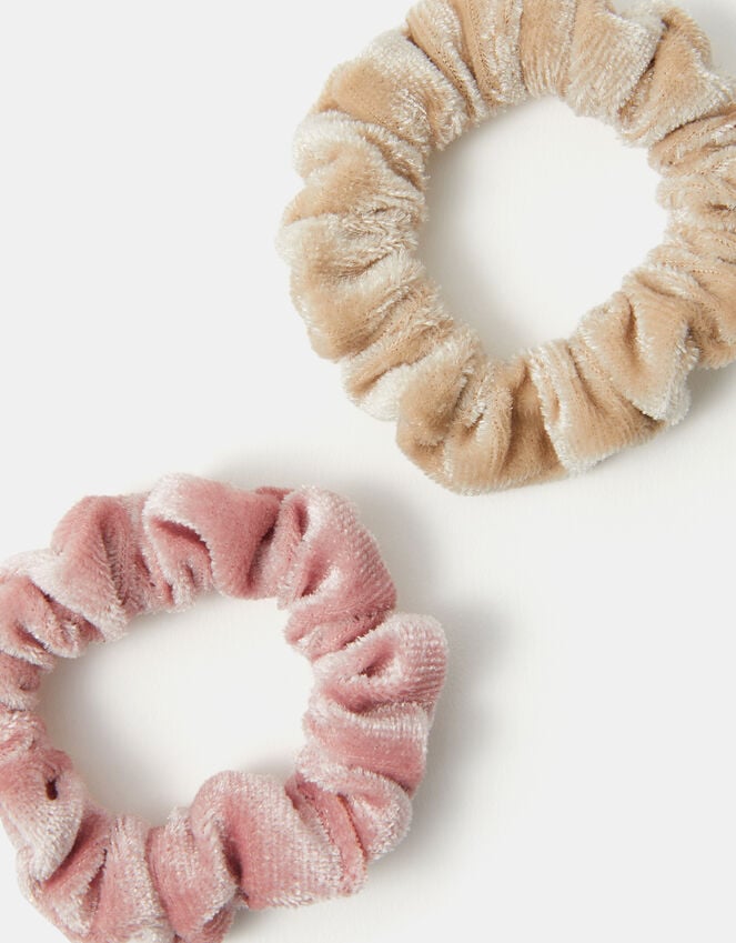 Accessorize 2-Pack Girls Velvet Scrunchies
