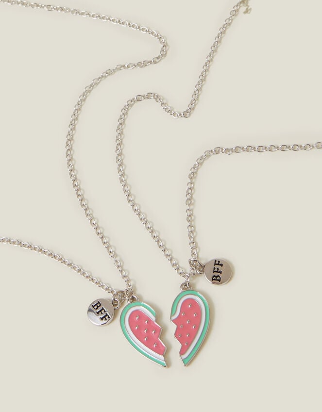 Accessorize 2-Pack Girls Watermelon 'BFF' Necklace