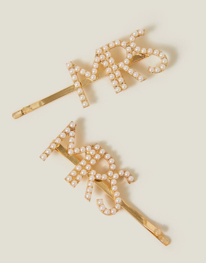 Accessorize 2-Pack 'Mrs' Hair Slides