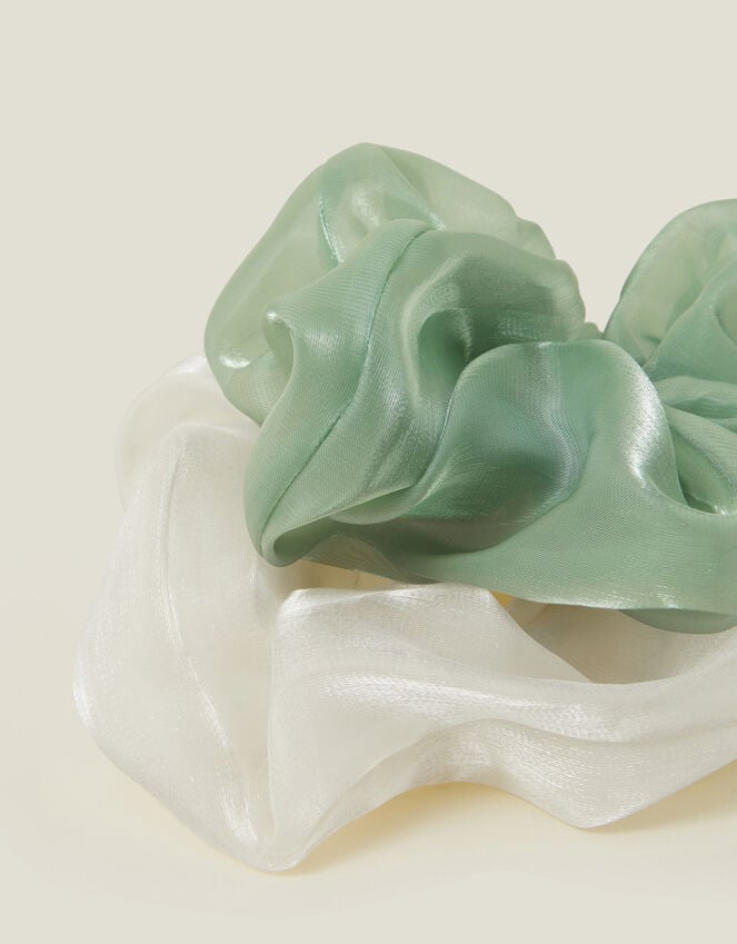 Accessorize 2-Pack Organza Hair Scrunchies
