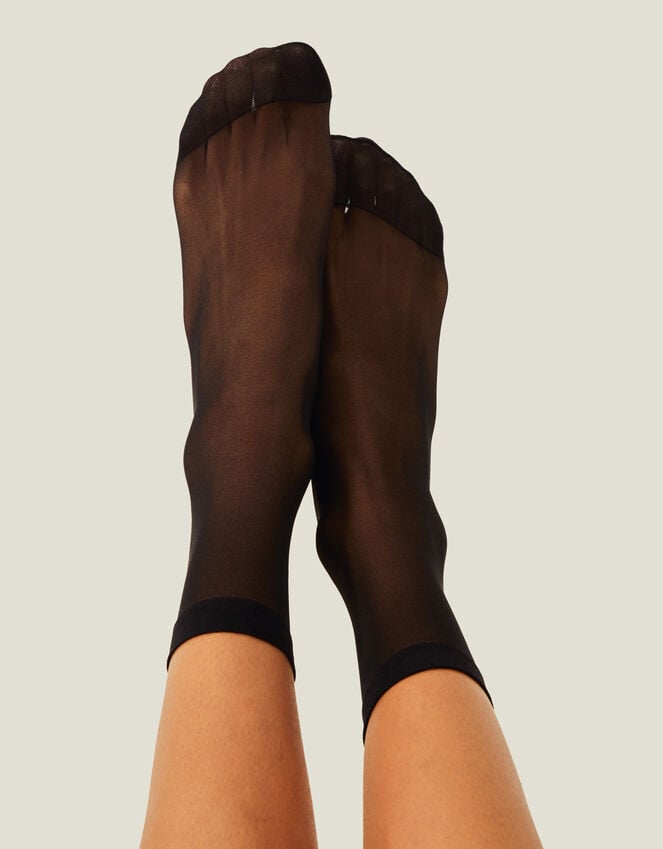 Accessorize 2-Pack Pop Socks Black
