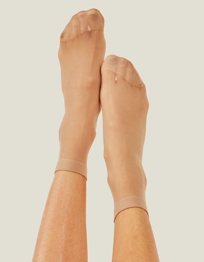 Accessorize 2-Pack Pop Socks Nude