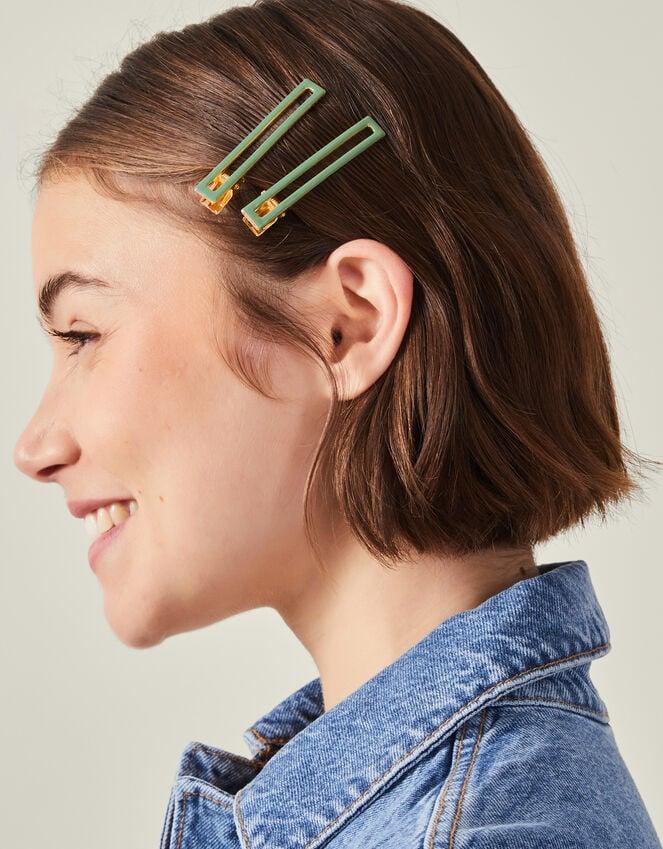 Accessorize 2-Pack Resin Hair Clips