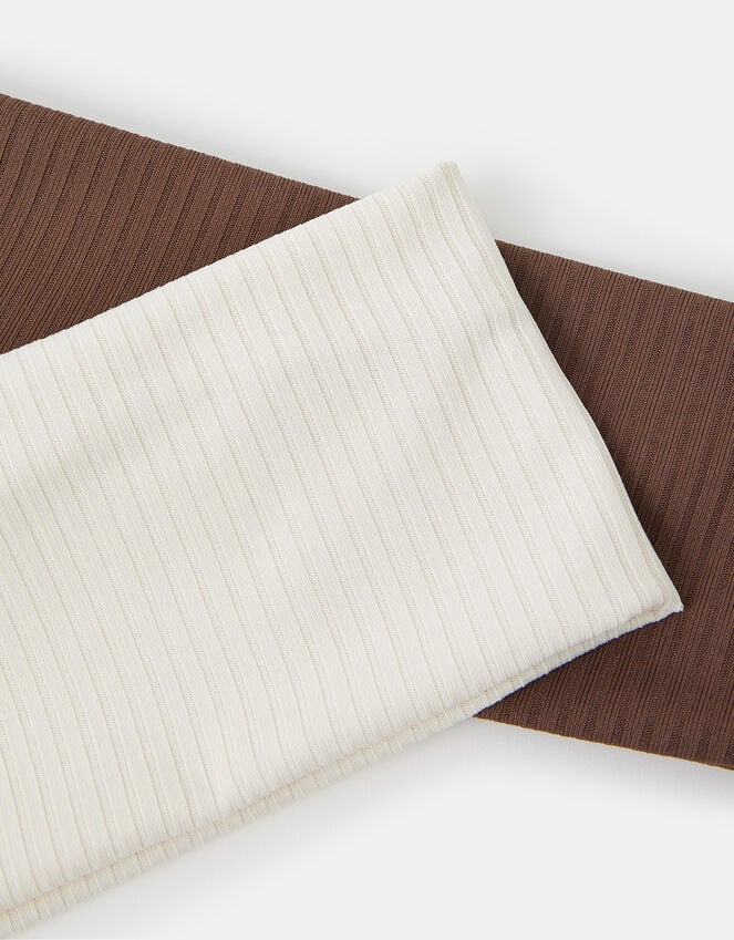 Accessorize 2-Pack Ribbed Bando Headbands