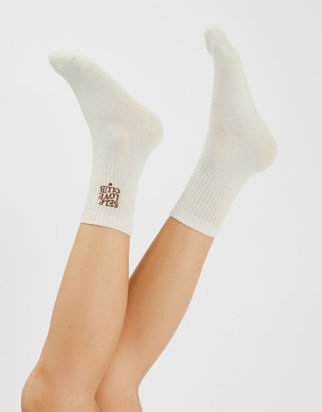 Accessorize 2-Pack Self Love Club Socks